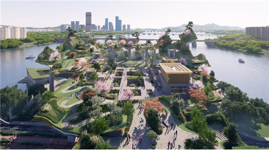 헤더윅이 디자인한 '사운드스케이프' 조감도. 사진 서울시