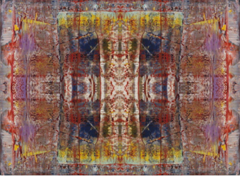 게르하르트 리히터의 'iblan'. 사진 설해원